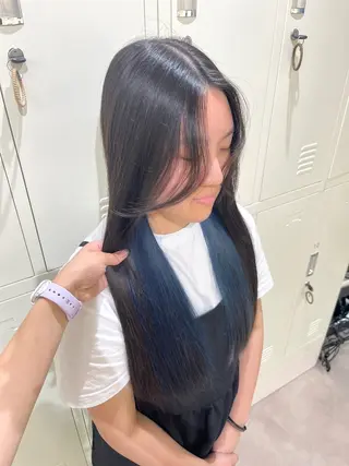 ロング カラー 🎀FACE。暖色 カラー/カスミ🤍のヘアスタイル