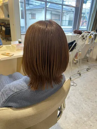 ミディアム カラー 🫧Ai/ ロロネー森ノ宮💖のヘアスタイル