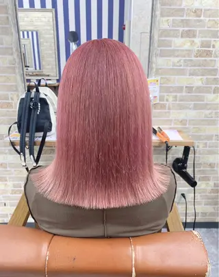 セミロング カラー ヘアアレンジ ✂︎ＧＡＬＡＸＹ✂︎ tatsukiのヘアスタイル