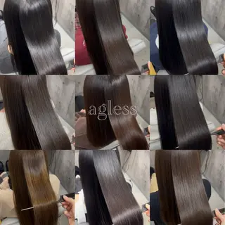 ロング カラー ageless所属・三宮/髪質改善 /縮毛矯正美髪カラーのヘアスタイル
