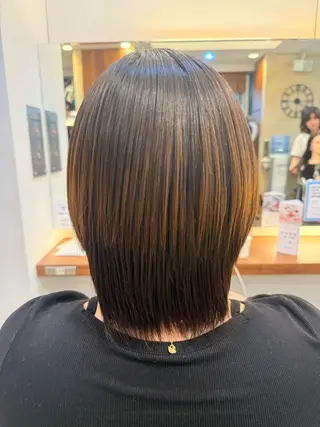 ショート すばる/縮毛矯正 /似合わせカラーのヘアスタイル