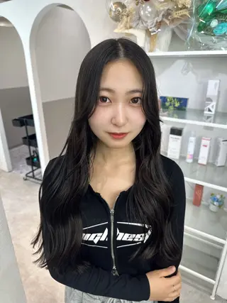 ロング カラー 🪞個室サロン/韓国 艶髪/keito🪞のヘアスタイル