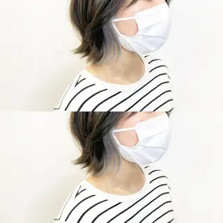 ショート カラー 🦋韓国系指名No1 店長/圓山 祐也🦋のヘアスタイル