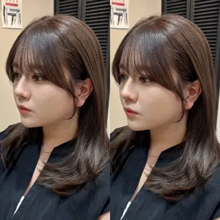 ミディアム 🎨立川ブリーチ/ moc🍀shuriのヘアスタイル