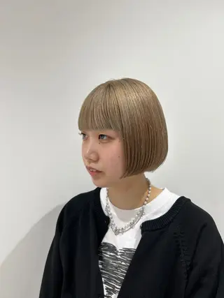 ショート カラー ダブルカラー /透明感カラーRioのヘアスタイル