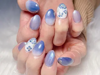 ネイル MiKi Nai池袋 長さだし得意のネイルデザイン