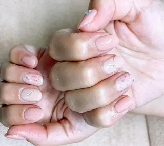 ネイル ⭐︎休業中の練習⭐︎ JNA認定講師髙橋のネイルデザイン