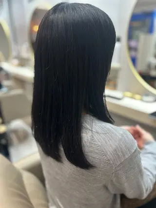 セミロング 池田 太一のヘアスタイル