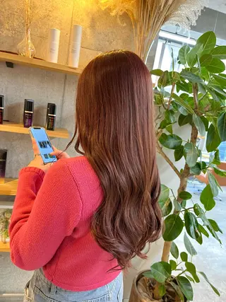 ロング カラー ハイトーンカラ ー/小川のヘアスタイル