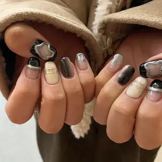 ネイル 小川 柚香のネイルデザイン