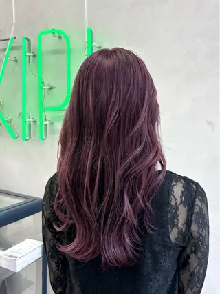 カラー 谷井 実結樹のヘアスタイル