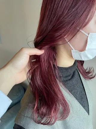 カラー La fith hair ray 札幌店所属・顔まわり/W カラー/リョウのヘアスタイル