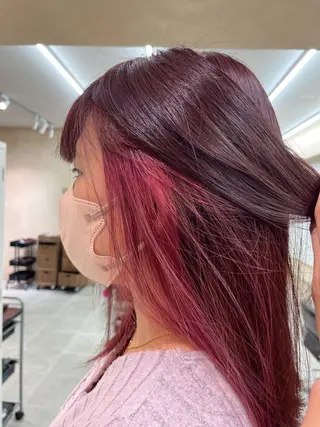 セミロング TRIERA 増川のヘアスタイル