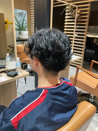 メンズ 髪質改善/パパス 学南町/松島大己のヘアスタイル