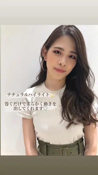 ロング カラー BELLA/天王寺/ 似合わせ/木浦心のヘアスタイル