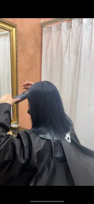 ミディアム ともざねゆか UniQ/岡山駅のヘアスタイル