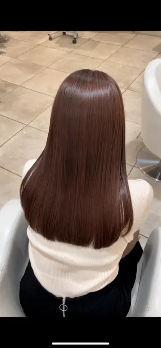 ロング カラー 佐久間 柊里のヘアスタイル