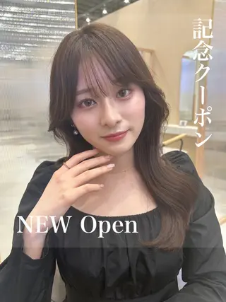 セミロング カラー ヘアアレンジ あざと可愛い❤️ 髪質整形💊　輝のヘアスタイル