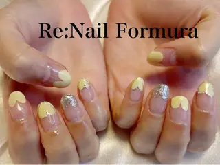 ミディアム Re:Nail Formula所属・kido chieのネイルデザイン