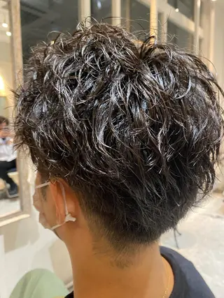 ショート バレイヤージュ職人 🔥代表YU-SHIのヘアスタイル