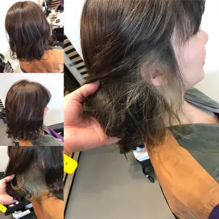 ショート カラー 大久保 隆蔵のヘアスタイル