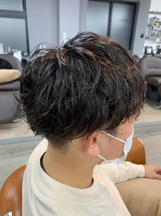 メンズ 🌸星名 萌々🌸 Recharme新保のヘアスタイル