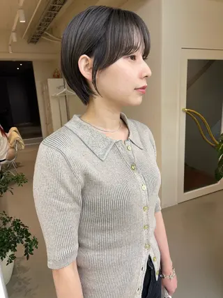 ショート 北野谷 篤のヘアスタイル