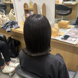 ミディアム カラー mizuha/ モデル様募集中🦋のヘアスタイル