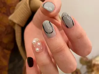 ネイル favori 金山 森岡のネイルデザイン