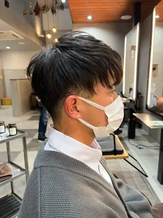 メンズ 縮毛矯正/髪質改善/ ハイトーン/Makoのヘアスタイル