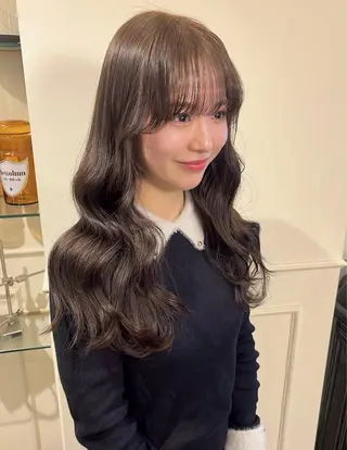 ロング カラー ROVER所属・美咲🤎 /艶カラー /ハイライトカラーのヘアスタイル