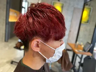 ショート カラー メンズ Kobayashi ハイライト/ショートのヘアスタイル