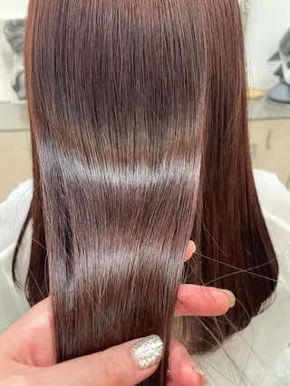 ロング カラー HITOMI 福岡パーマのヘアスタイル