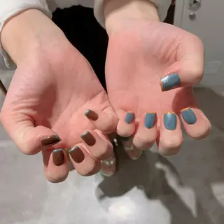 ネイル YUKIMO🍎名駅 /ニュアンスのネイルデザイン