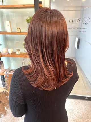 ロング 岩井 駿のヘアスタイル