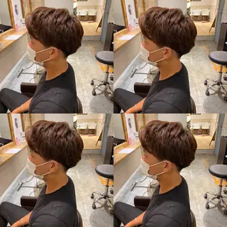 メンズ 👑メンズパーマ特化 店長望月謙二郎👑のヘアスタイル