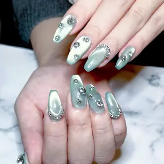 ネイル she nail studio所属・パラジェル/スカルプ Oerbaのネイルデザイン