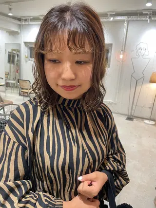 パーマ tim.所属・🪐ナチュラルモード ヘア🪐honokaのヘアスタイル