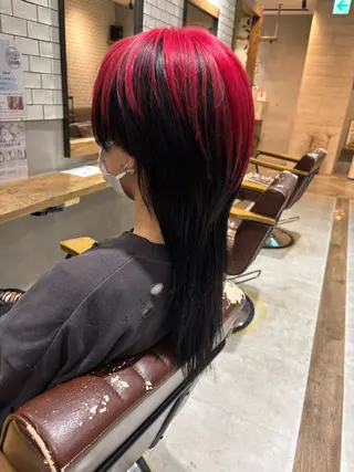 セミロング 菊地 優斗のヘアスタイル