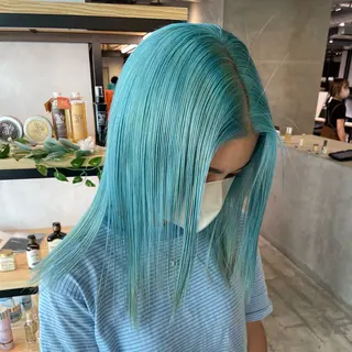 ミディアム カラー 透明感🎀艶髪 💞まいか🎶のヘアスタイル