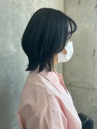 ミディアム カラー 小木曽智美 /ボブ/ショートのヘアスタイル