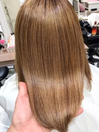 ミディアム 💙髪質改善 💙和田💙のヘアスタイル