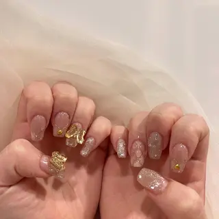 パーマ ネイル 黒葛原 めぐみのネイルデザイン