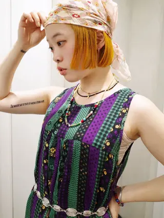 カラー 池田 麻紘のヘアスタイル