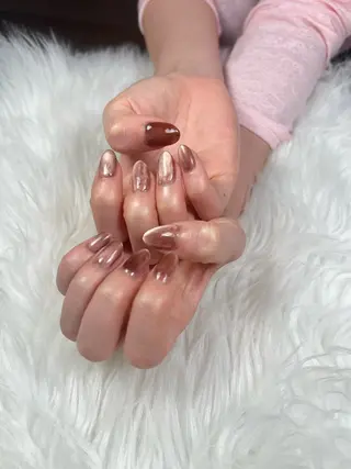 ネイル 🫧‪Yuri🫧 2月予約受付中🌟のネイルデザイン