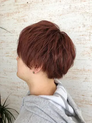 カラー メンズ ケアブリーチ /髪質 改善/古橋圭史郎のヘアスタイル