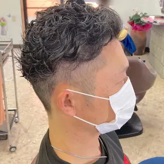 ショート パーマ メンズ メンズ特化/垣見 隼人のヘアスタイル