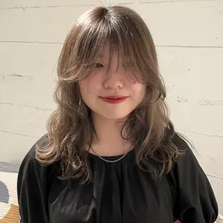 セミロング カラー 暖色カラー / rio🐏 / 目黒のヘアスタイル