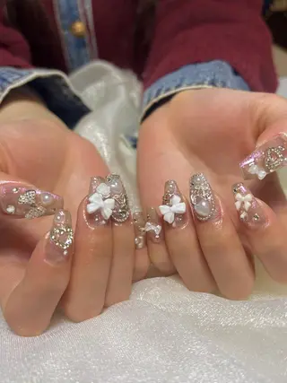 セミロング mer natsumiのネイルデザイン