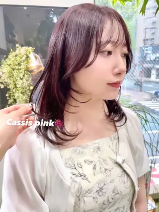 ミディアム カラー カノン/アニオタ 美容師︎🧡のヘアスタイル